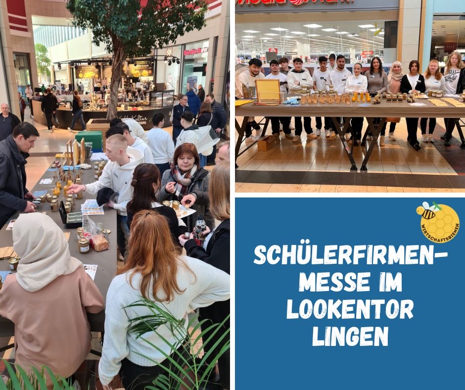 Read more about the article Schülerfirmenmesse: BBS-Schülerfirmen präsentieren sich im Lookentor