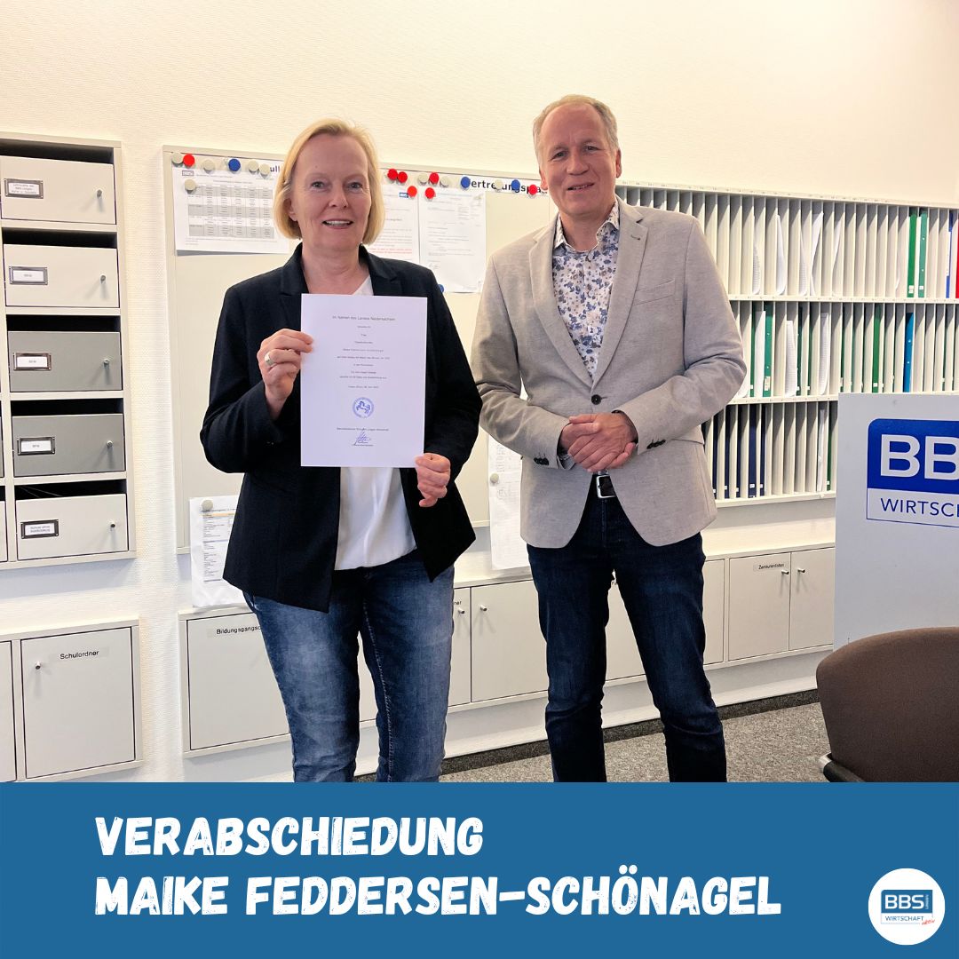 Read more about the article Maike Feddersen-Schönnagel geht in den Ruhestand: „Mir hat Schule immer Spaß gemacht!“