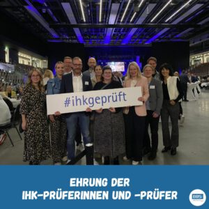 Mehr über den Artikel erfahren Ehrung der IHK-Prüferinnen und -Prüfer