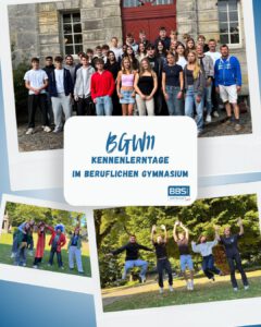 Mehr über den Artikel erfahren Kennenlerntage des 11. Jahrgangs des Beruflichen Gymnasiums Wirtschaft