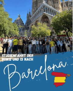 Mehr über den Artikel erfahren Studienfahrt der Jahrgänge 12 und 13 (BG): Unsere Barcelona-Highlights!