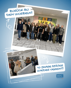 Mehr über den Artikel erfahren Zurück zu den Wurzeln: 10 Jahre später wieder vereint 🎓💫