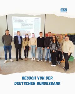 Mehr über den Artikel erfahren Deutsche Bundesbank besucht angehende Bankkaufleute