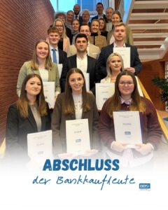 Mehr über den Artikel erfahren Abschluss der Bankkaufleute